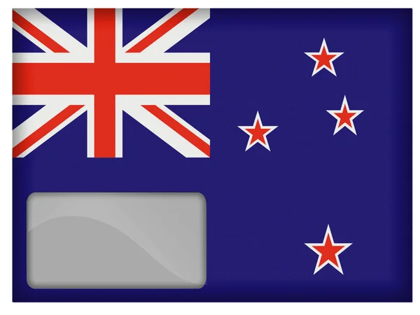 Nyzeeländsk flagg — Stockfoto