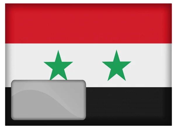 Die syrienflagge — Stockfoto