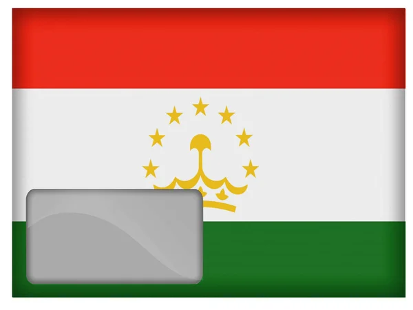 The Tajik flag — Stock Photo, Image