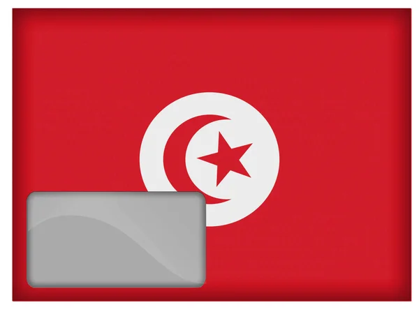 The Tunis flag — Stock Photo, Image