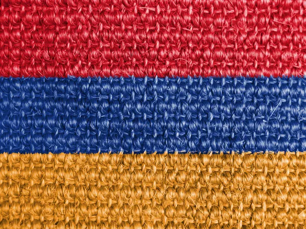 The Armenian flag — Stock Photo, Image