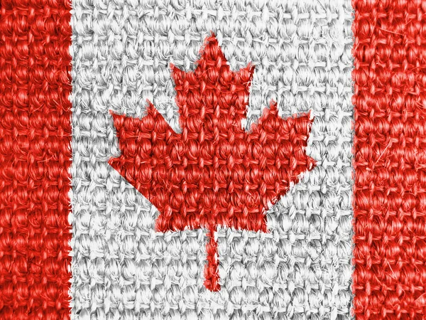 Канадский флаг — стоковое фото