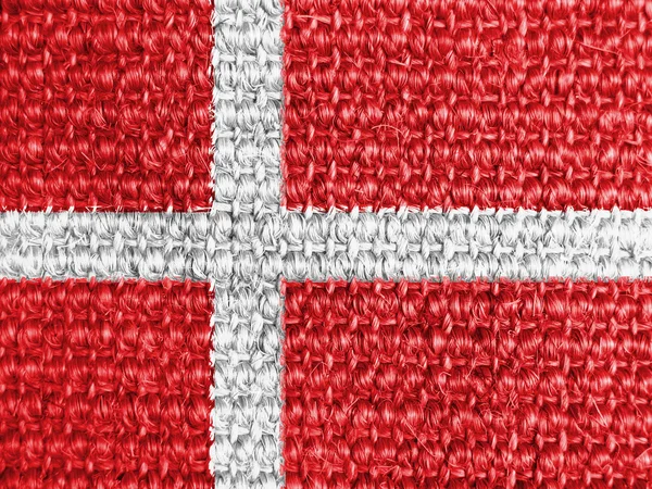 The Danish flag — Stock Photo, Image