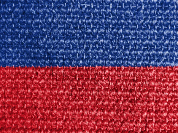 The Haitian flag — Stock Photo, Image