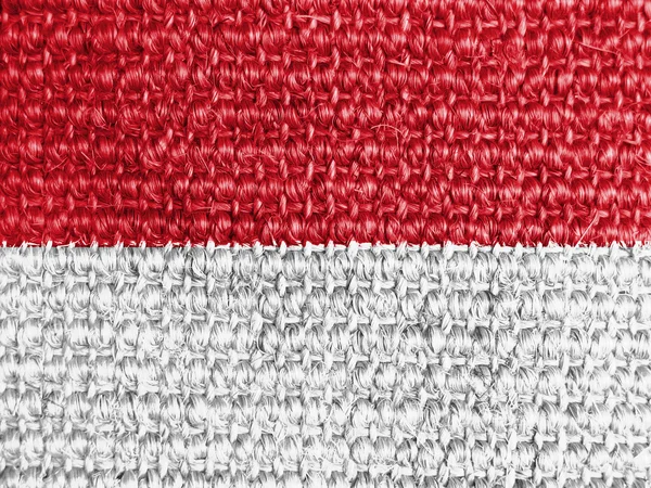 Die indonesische Flagge — Stockfoto