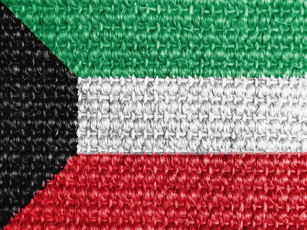 Bandeira do Kuwait — Fotografia de Stock