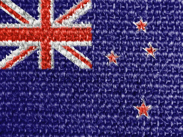 La bandera de Nueva Zelanda —  Fotos de Stock