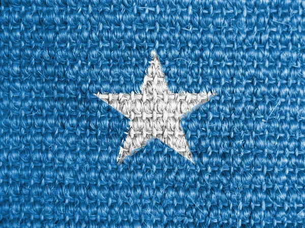 De vlag van Somalië — Stockfoto