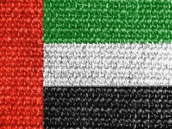 La bandiera degli EAU — Foto Stock