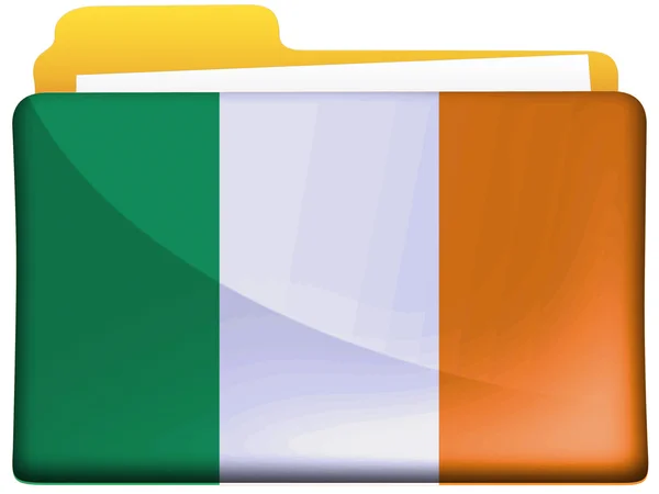 İrlanda bayrağı — Stok fotoğraf