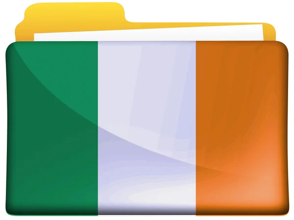 The irish flag — Stock Photo, Image