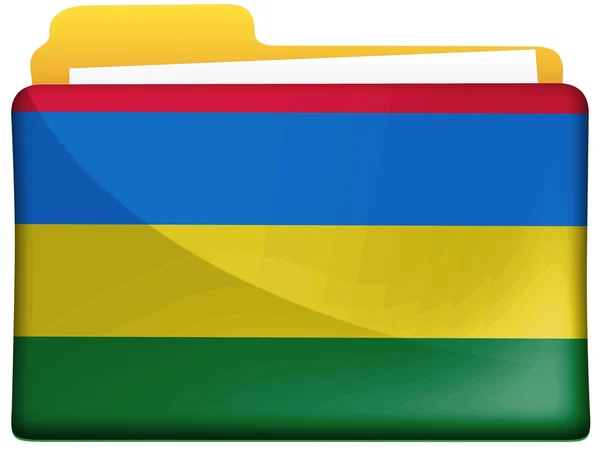Mauritania flag — Stock Photo, Image