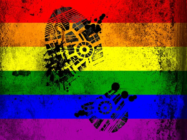 Gay Pride Flagge — Stockfoto