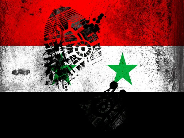 La bandera de Siria —  Fotos de Stock