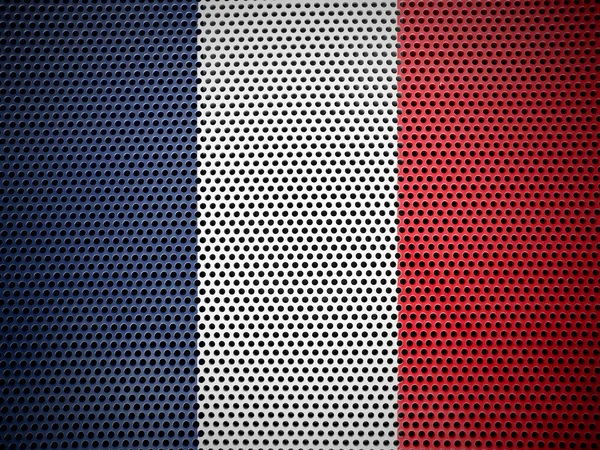 La bandera francesa — Foto de Stock