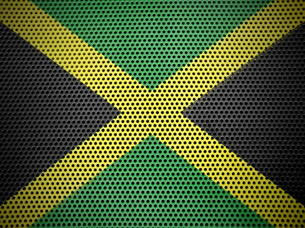 Bandeira da Jamaica — Fotografia de Stock