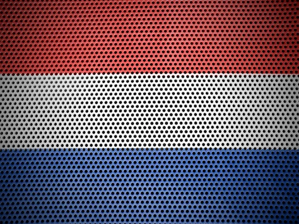 De vlag van Nederland — Stockfoto