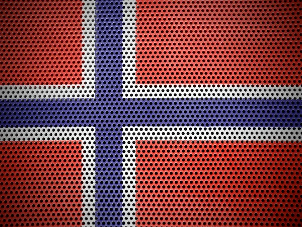 The Norwegian flag — Stock Photo, Image