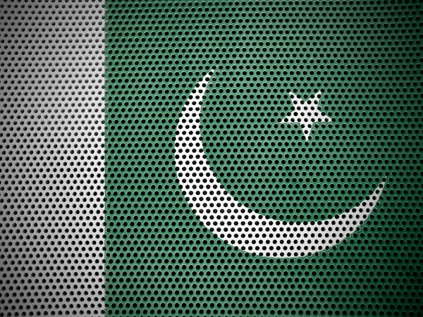 The Pakistani flag — Stock Photo, Image