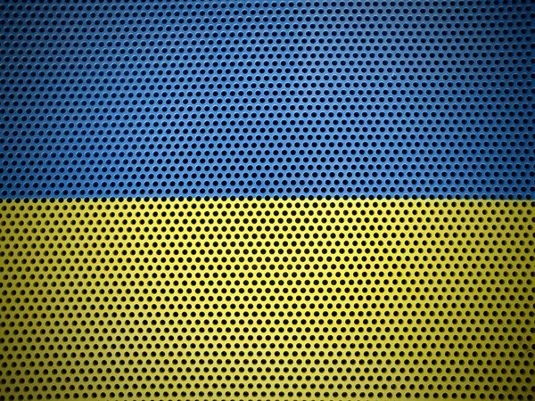 Le drapeau ukrainien — Photo