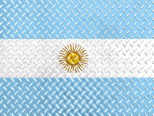 Die argentinische Flagge — Stockfoto