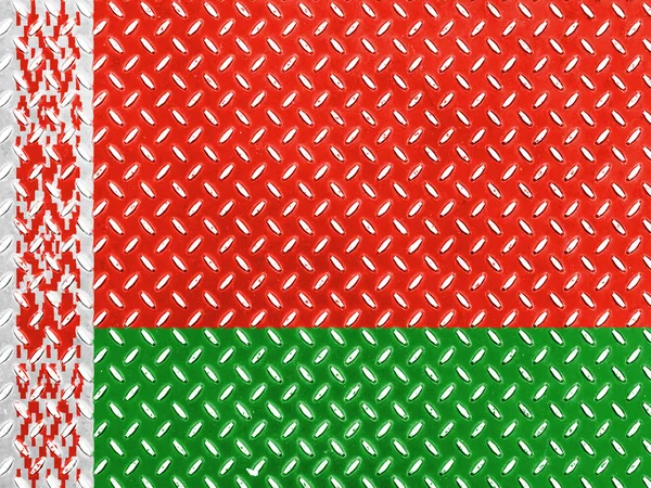 La bandiera bielorussa — Foto Stock