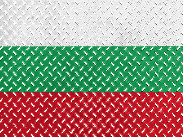 Die bulgarische Flagge — Stockfoto