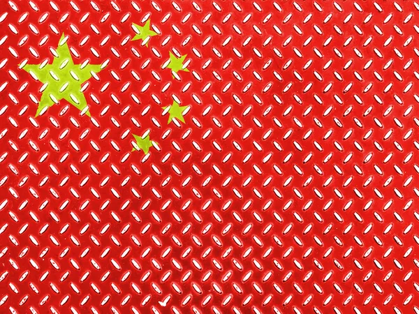 La bandera china — Foto de Stock