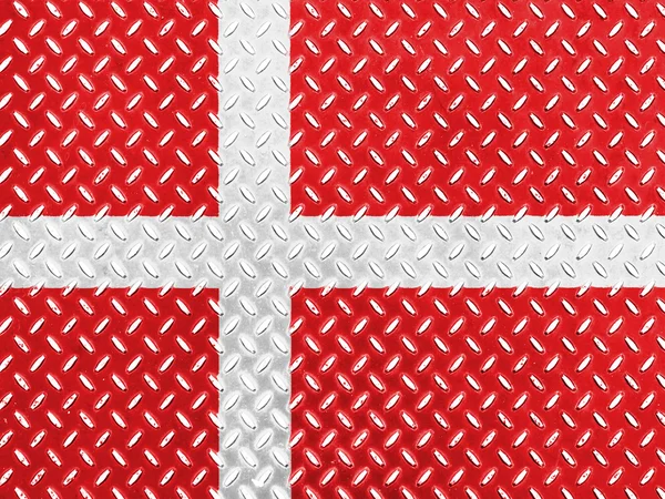 A dán zászlót — Stock Fotó
