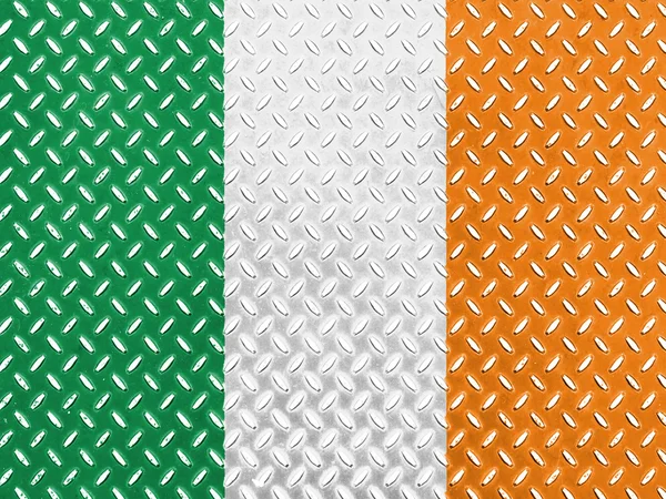 La bandera irlandesa — Foto de Stock