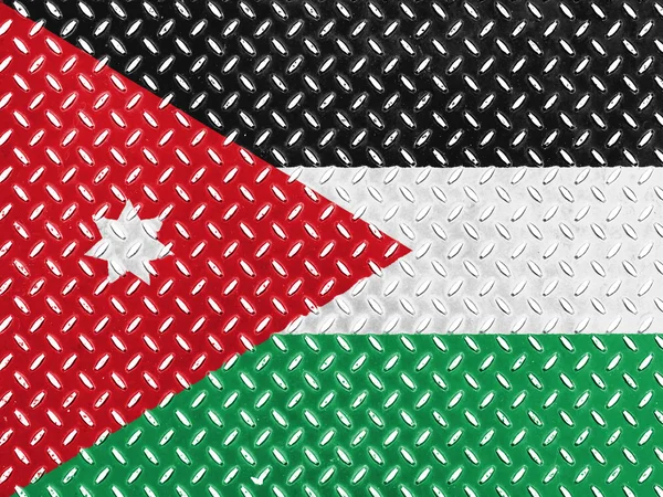 The Jordanian flag — Stock Photo, Image