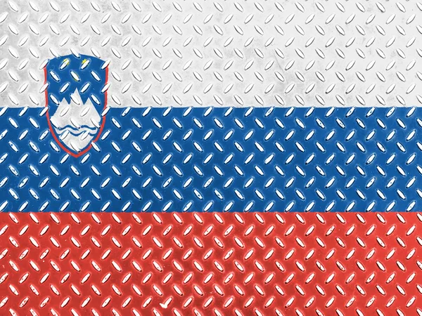La bandera de Eslovenia — Foto de Stock