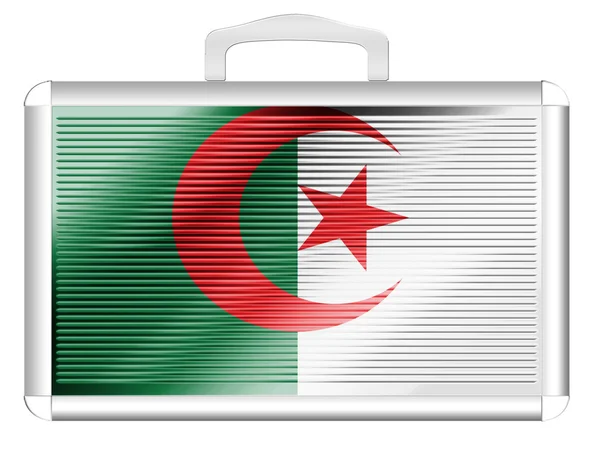 The Algerian flag — Stock Photo, Image