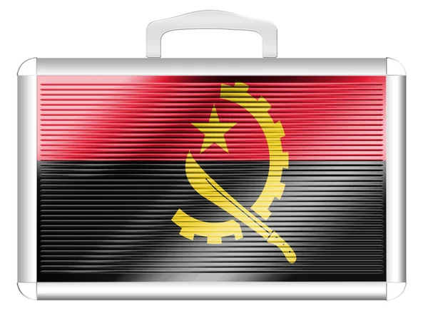 Bandiera Angola — Foto Stock