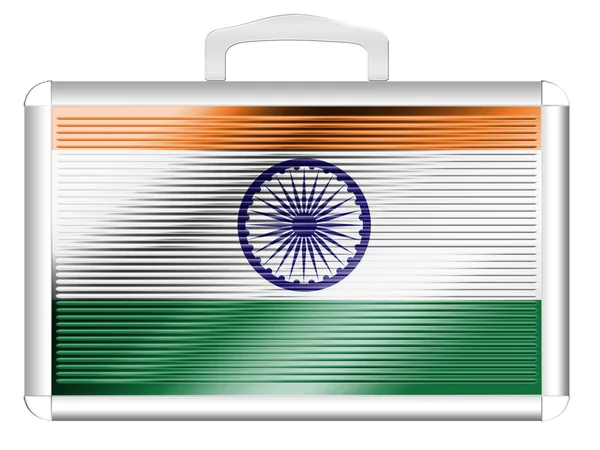 The Indian flag — Stock Photo, Image