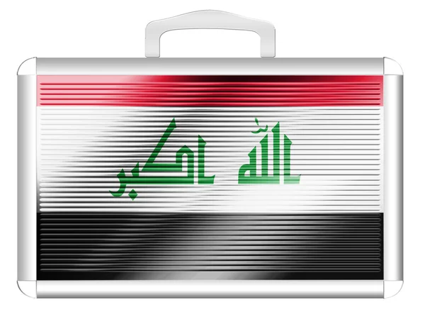 De Iraakse vlag — Stockfoto