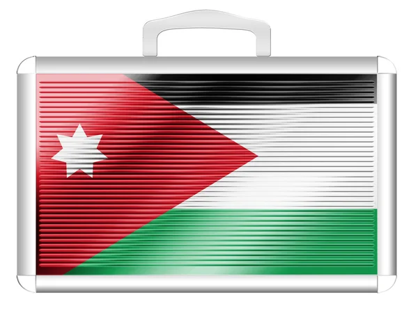 The Jordanian flag — Stock Photo, Image