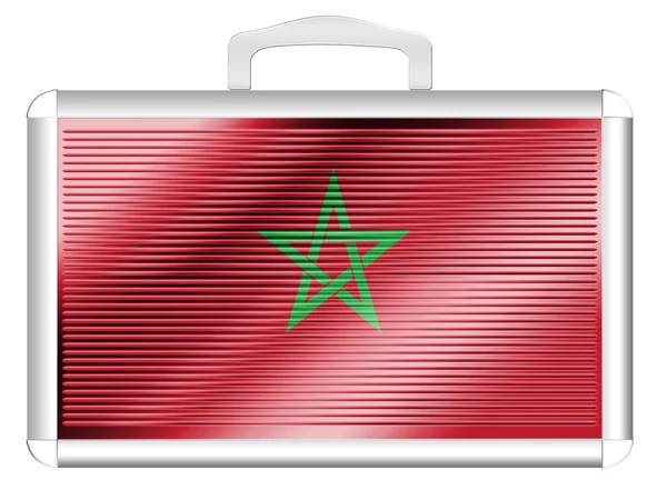 La bandiera marocchina — Foto Stock