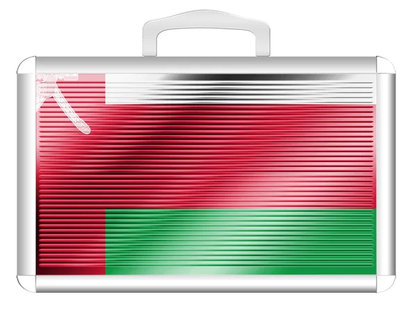 Bandiera dell'Oman — Foto Stock