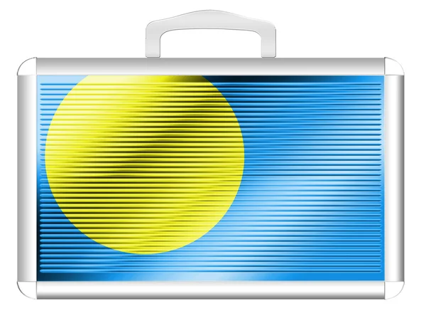 Palau flagga — Stockfoto