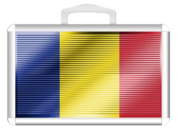 The Romania flag — Stock Photo, Image