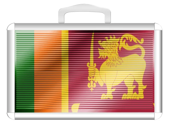 Sri Lankas flagga — Stockfoto