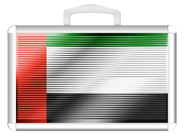 Флаг ОАЭ — стоковое фото