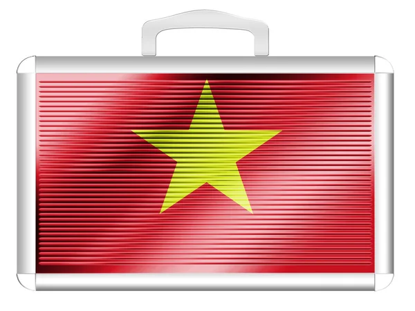 De vietnamese vlag — Stockfoto