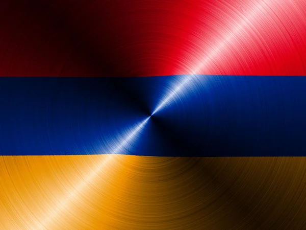 Arménská vlajka — Stock fotografie