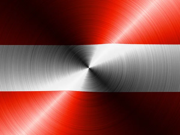 The Austrian flag — Stock Photo, Image