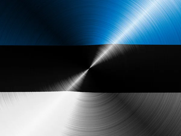 Die estnische Flagge — Stockfoto