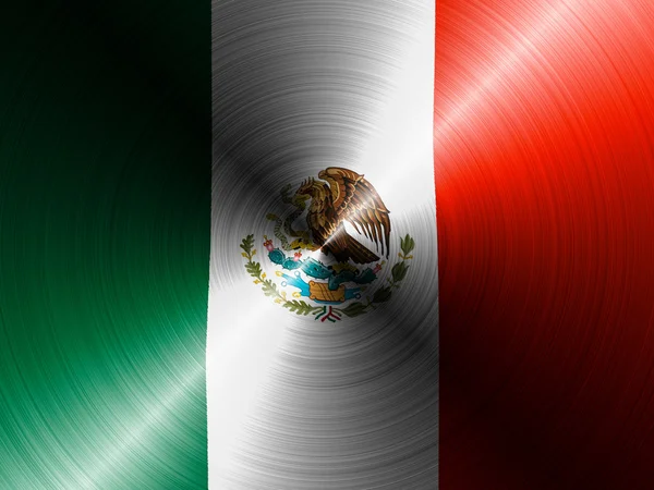 The Mexican flag — Stock Photo, Image