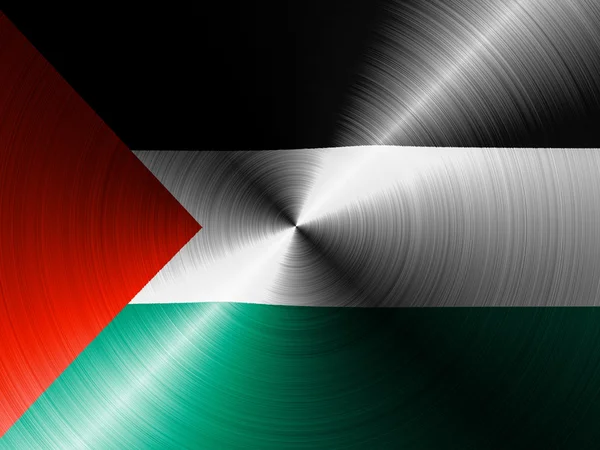 La bandera palestina — Foto de Stock
