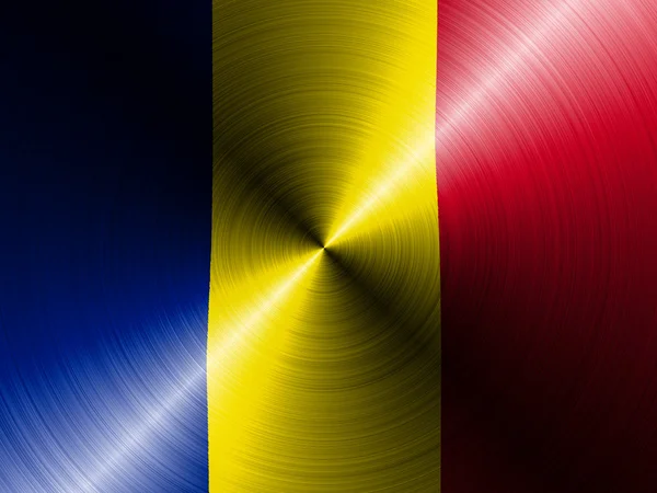 The Romania flag — Stock Photo, Image